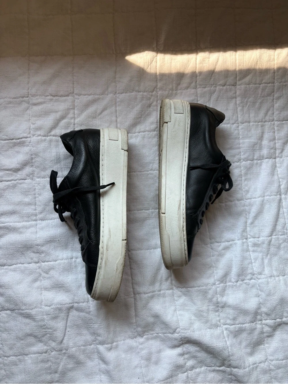 Vagabond Judy Sneakers Black Leather Platform Women’s 39